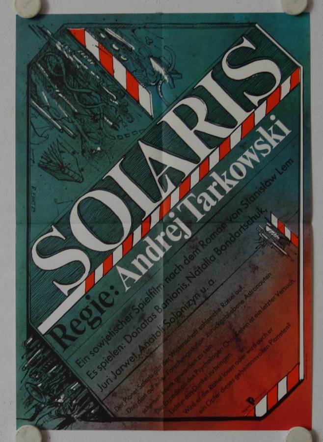 Solaris re-release east-german movie poster